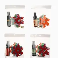 Набор ёлочных украшений &laquo;Снежинки&raquo;, арома, 5 шт., МИКС