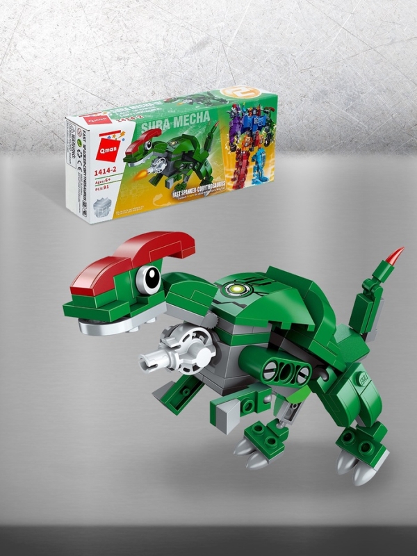 Конструктор Робот  Конструктор Робот "Диноботы", 1414-2  91 деталь