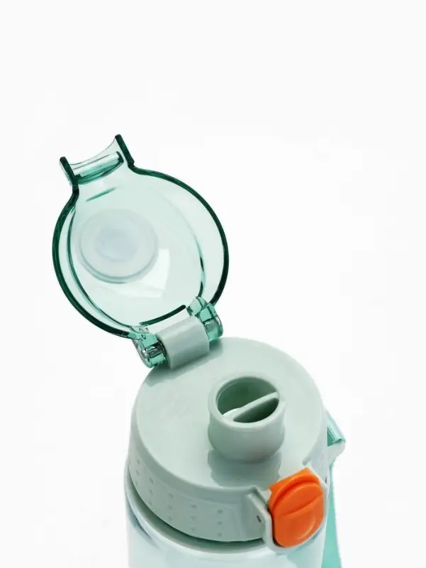 Бутылка для воды пластиковая Sport, 600 мл, голубая