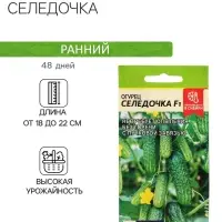 Семена Огурец &laquo;Селедочка&raquo;, F1, 5 шт., &laquo;Семена Алтая&raquo;