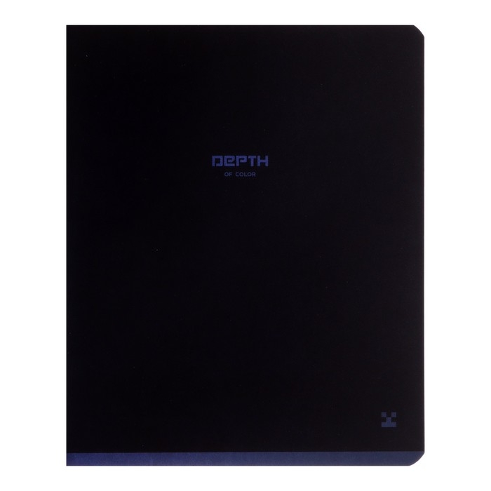 Тетрадь 48 листов в клетку BG Monocolor Blue, обложка мелованный картон, soft touch, МИКС Тетрадь 48 листов в клетку BG Monocolor Blue, обложка мелованный картон, soft touch, МИКС