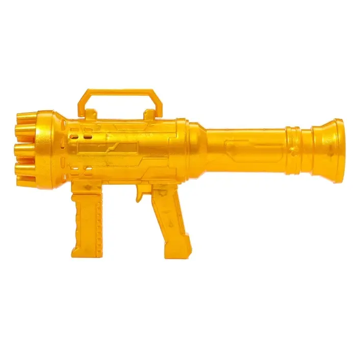 Генератор мыльных пузырей Funny toys &laquo;Пулемёт&raquo;, золотой, 23.6&times;10.8 см