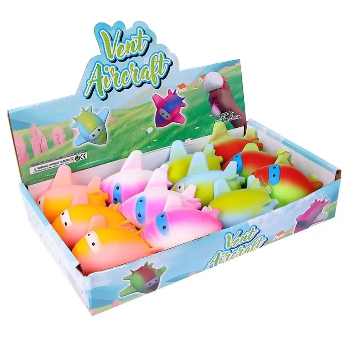 Мялка «Самолёт» с пастой, цвета МИКС Мялка «Самолёт» с пастой, цвета МИКС