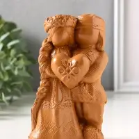 Фигурка &laquo;Оберег неразлучники&raquo;, 14&times;8&times;5.5 см, красная глина