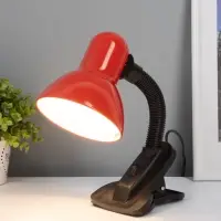 Светильник настольный MRC-123B, E27, 1х60Вт, цвет красный