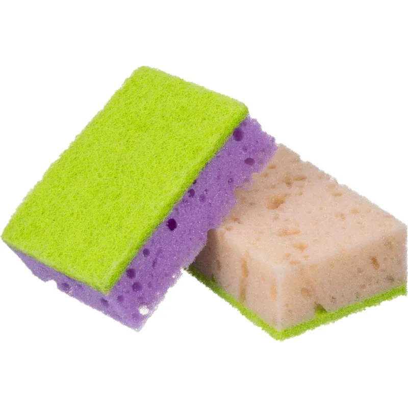 Губки для мытья посуды Master FRESH XL 100х70х33мм 10шт/уп