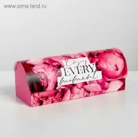 Кондитерская упаковка, коробка для кекса, Enjoy, 9 х 9 х 24.5 см