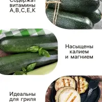 Семена Кабачок цукини "Цукеша", 2 г