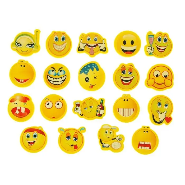 Ластик фигурный Ластик фигурный "Смайл", МИКС (штрихкод на штуке)