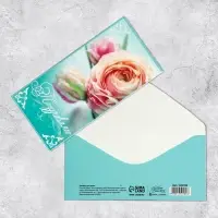 Конверт для денег «Поздравляю», 16.5×8 см