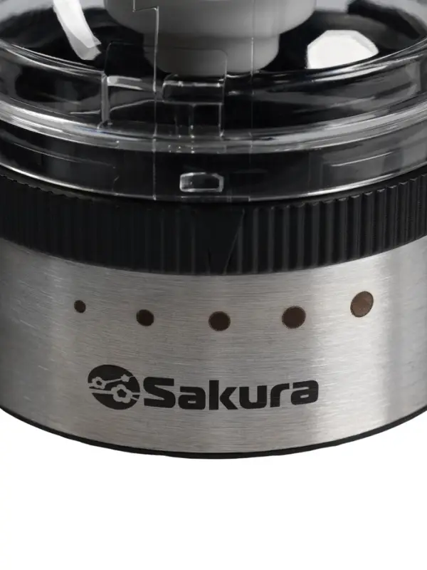 Кофемолка Sakura SA-6164, 3 в 1, мельница, стеклянная ёмкость для хранения, стакан для кофе Кофемолка Sakura SA-6164, 3 в 1, мельница, стеклянная ёмкость для хранения, стакан для кофе