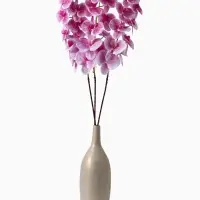 Цветы искусственные &laquo;Орхидея Тигровая&raquo;, h=90 см, бело-сиреневые