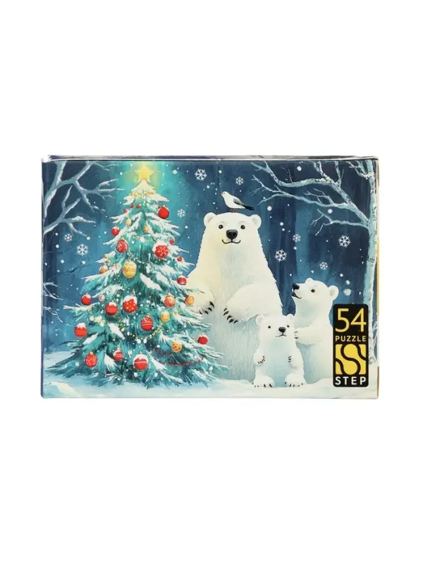 Пазл «Новогодние истории», 54 элемента, МИКС