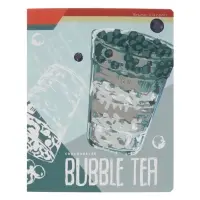 Тетрадь 48 листов, в клетку, Bubble tea