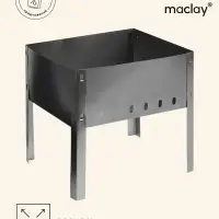 Мангал &laquo;Мини&raquo;, без шампуров, 30&times;24&times;24 см, металлический, разборный