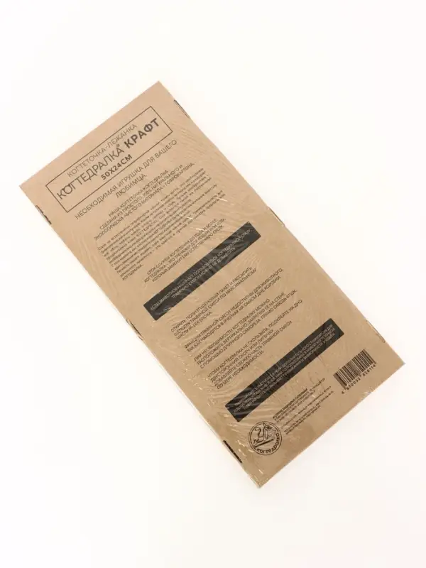 Когтеточка для кошек ТМ &laquo;Когтедралка&raquo; КРАФТ, 50&times;24&times;2.5 см, гофрокартон