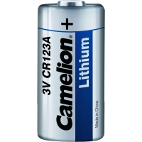 Батарейка Camelion CR123A 1шт/бл (CR123A-BP1, 3В) (1849)