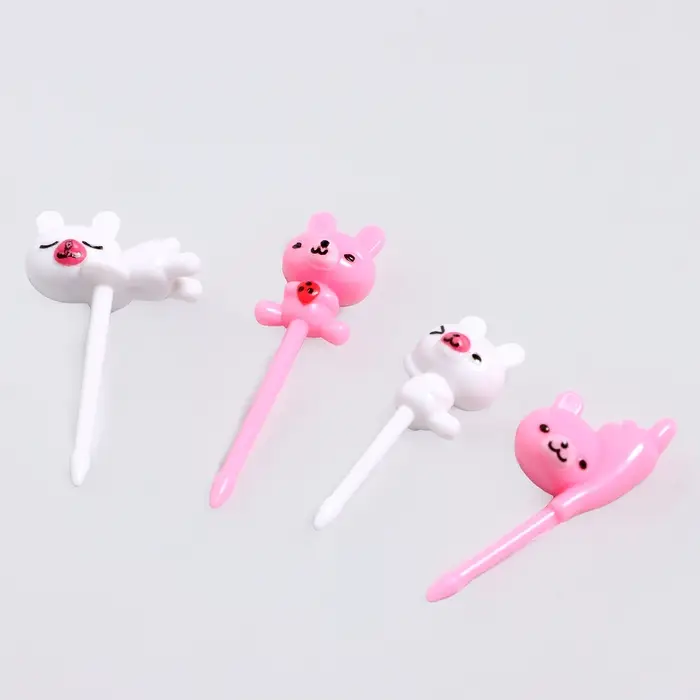 Шпажки для канапе «Зайки», набор 8 шт. Шпажки для канапе «Зайки», набор 8 шт.