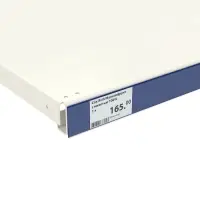 Ценникодержатель полочный самоклеящийся, DBR=39, 1000 мм, синий