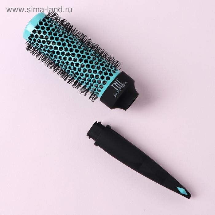 Термобрашинг профессиональный, вентилируемый, d = 3,2 см, цвет бирюзовый/чёрный Термобрашинг профессиональный, вентилируемый, d = 3,2 см, цвет бирюзовый/чёрный