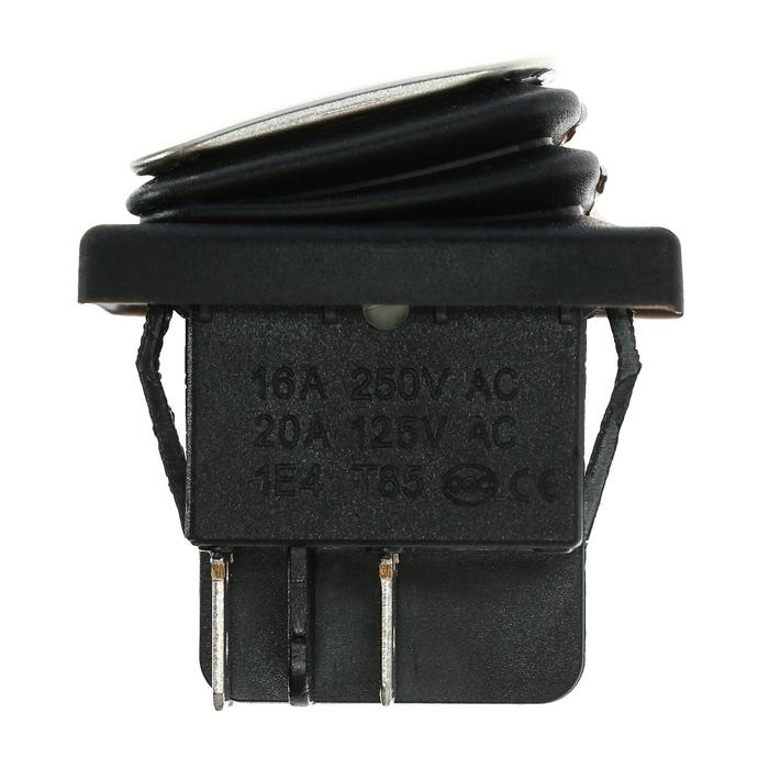 Выключатель клавишный без подсветки, пылевлагозащищенный Выключатель клавишный без подсветки, пылевлагозащищенный