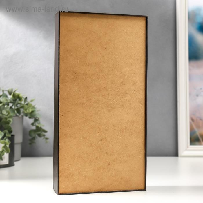 Ключница Ключница "Цветы" венге 16х31 см МИКС