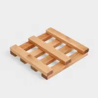 Подставка под горячее Доляна, 14&times;2 см, дерево