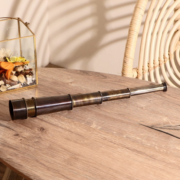 Сувенир Сувенир "Подзорная труба" в шкатулке (4х-кратное увеличение) 17х8х7 см