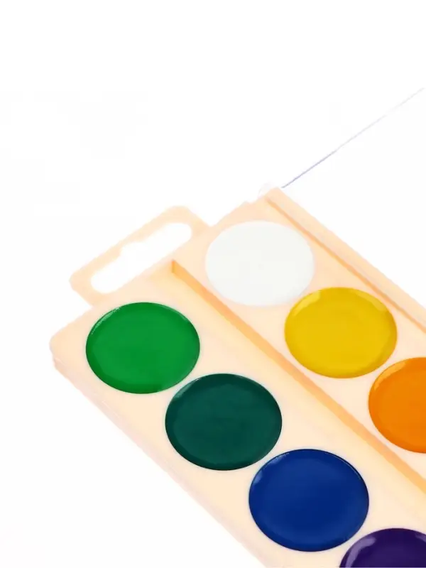 Акварель &laquo;Луч. Школа творчества&raquo;, 12 цветов, без кисти