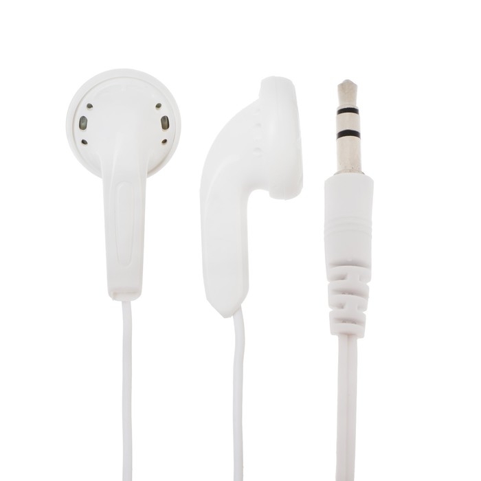Наушники Luazon VBT 1.0, вкладыши, белые Наушники Luazon VBT 1.0, вкладыши, белые