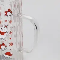 Кружка стеклянная «Новый год», 350 мл Кружка стеклянная «Новый год», 350 мл