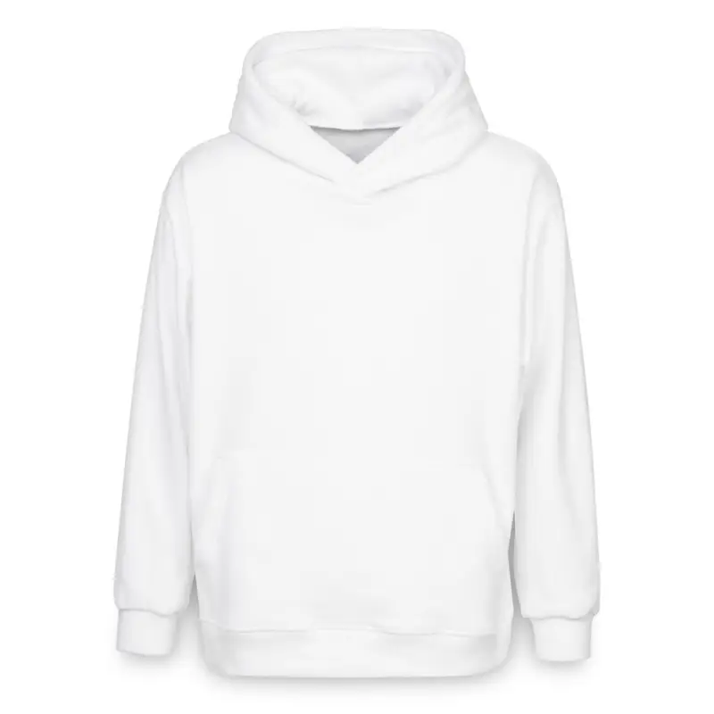 Худи флисовое унисекс Manakin, белое, размер XS/S