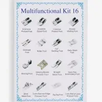 Набор лапок для швейной машины, 16 шт.