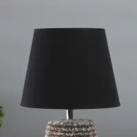 Лампа настольная RISALUX &laquo;Бию&raquo;, 40 Вт, Е14, коричневая, 19.5&times;19.5&times;32 см