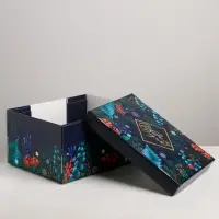 Коробка подарочная новогодняя складная &laquo;С Новым годом&raquo;, 31&times;25.5&times;16 см
