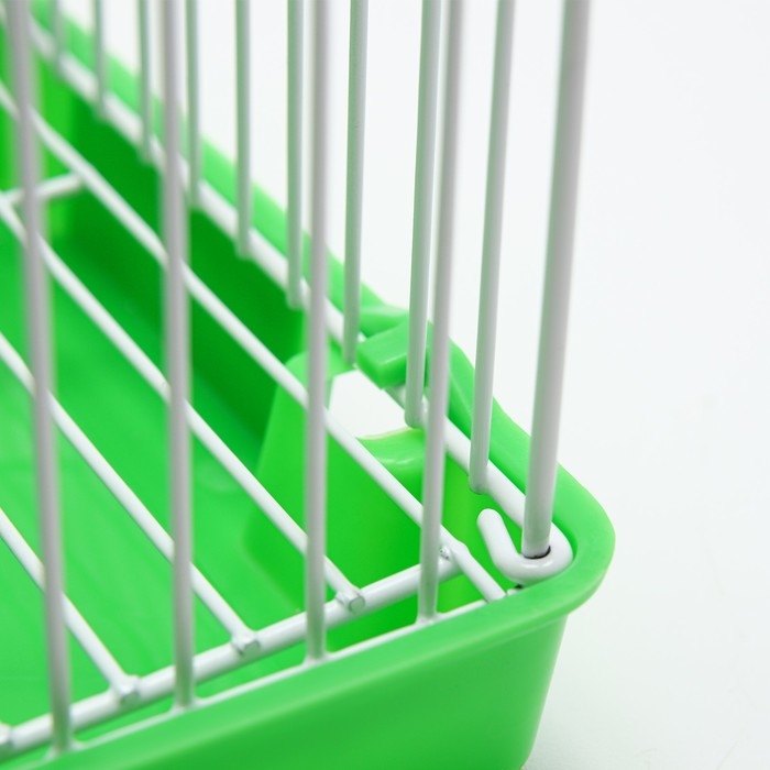 Клетка для грызунов укомплектованная RT-2q, 22 х 16 х 20 см, зелёная Клетка для грызунов укомплектованная RT-2q, 22 х 16 х 20 см, зелёная