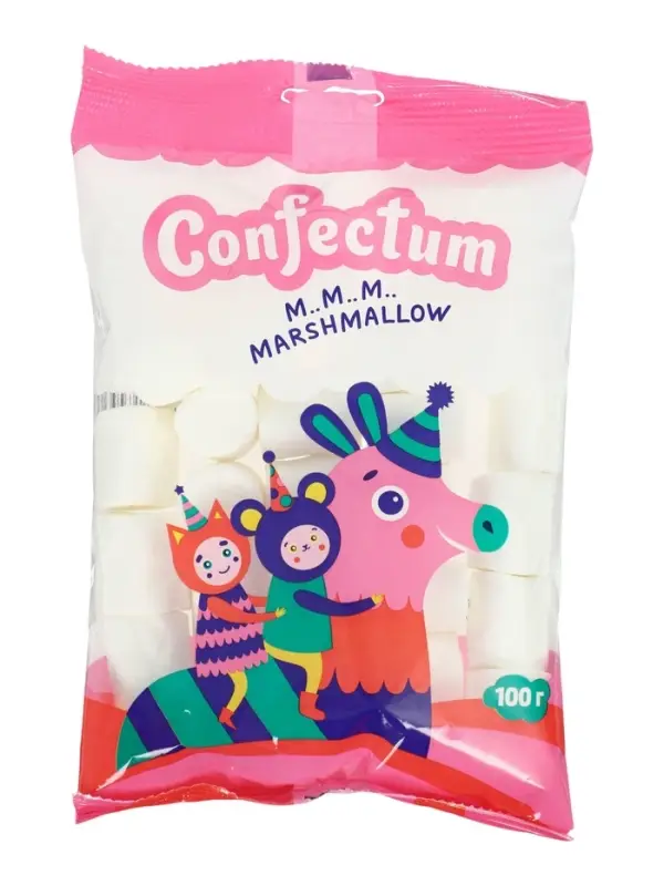 Зефир Confectum clouds, с ароматом ванили, 100 г