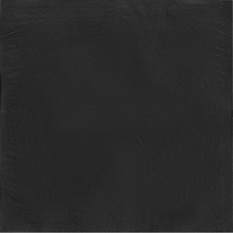 Салфетки бумажные 2-сл. 24х24 черные 250 шт./уп