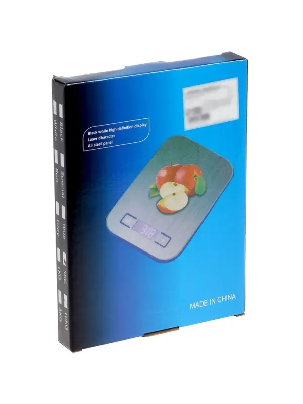 Весы кухонные LVE-028, электронные, до 5 кг, от батареек ААА×2, металл Весы кухонные LVE-028, электронные, до 5 кг, от батареек ААА×2, металл