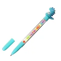 Ручка-прикол &laquo;Дракон&raquo;, с кубиками, синий стержень, гелевая, МИКС