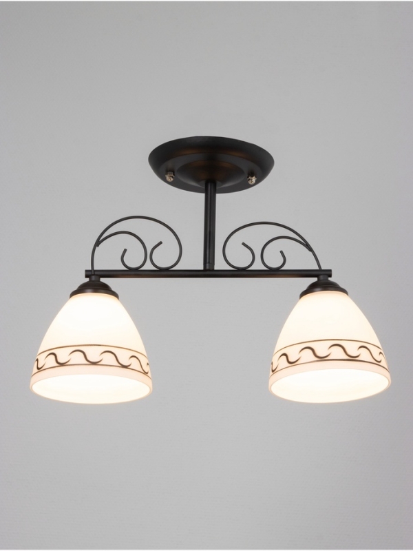 Люстра Люстра "Кинг" 2х40Вт Е27 черный