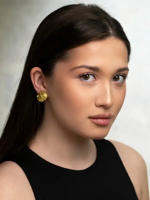 Серьги клипсы для ушей QF &laquo;Сова&raquo;, цвет чернёное золото