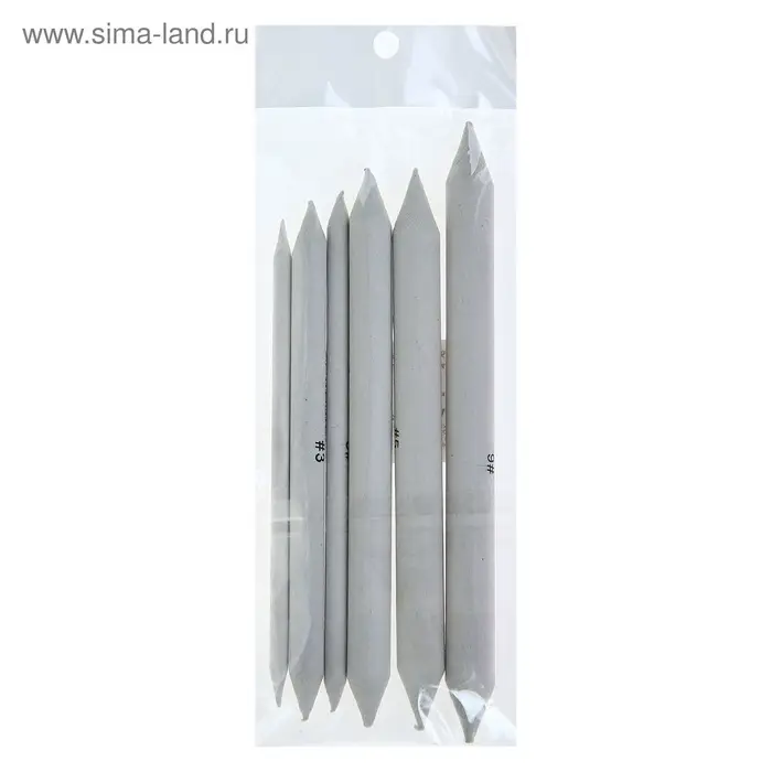 Набор инструментов для растушёвки, 6 штук