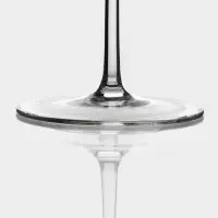 Бокалы для вина Magistro &laquo;Амьен&raquo;, 570 мл, h=28 см, набор 2 шт., стекло, прозрачные