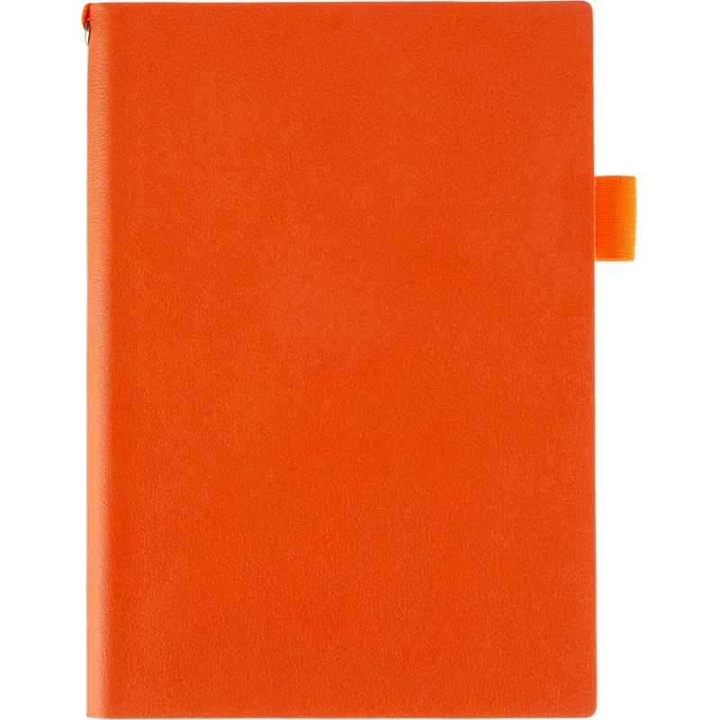 Ежедневник недатированный А5 GRAND оранжевый, 128л 3-774/09