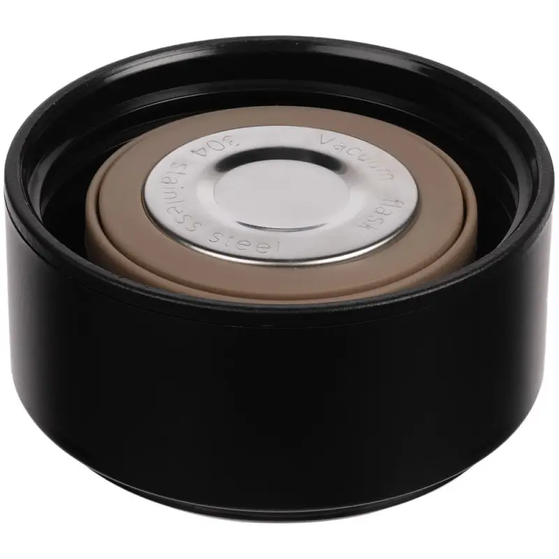 Смарт-бутылка с заменяемой батарейкой Long Therm, черная Смарт-бутылка с заменяемой батарейкой Long Therm, черная