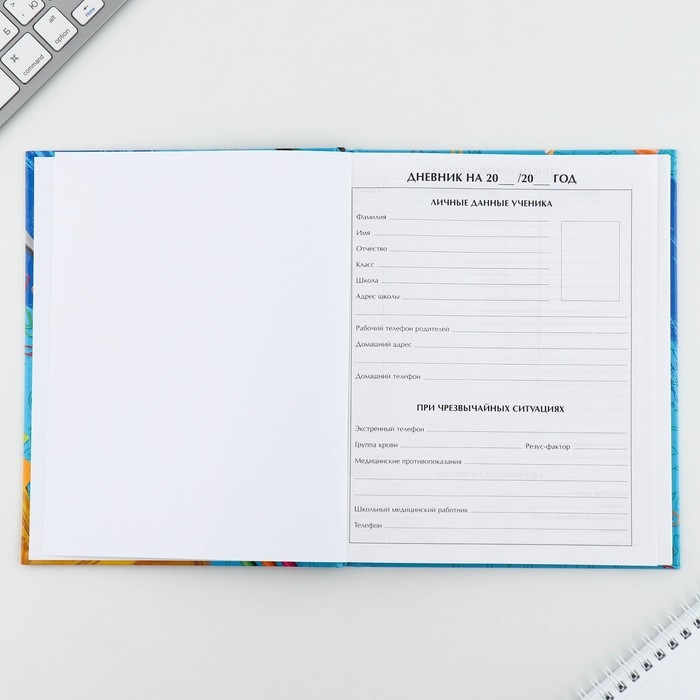 Дневник школьный 1-11 класс универсальный &laquo;1 сентября:Учебное пространство&raquo;, твердая обложка 7БЦ, глянцевая ламинация, 40 листов