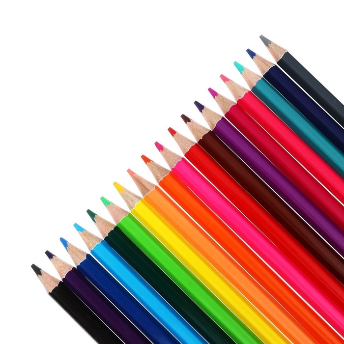 Карандаши 18 цветов ErichKrause ArtBerry премиум, дерево, шестигранные, яркий и мягкий грифель 3.0 мм, картонная упаковка, европодвес Карандаши 18 цветов ErichKrause ArtBerry премиум, дерево, шестигранные, яркий и мягкий грифель 3.0 мм, картонная упаковка, европодвес