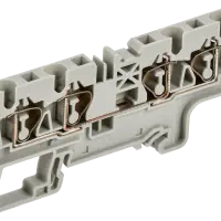 ARMAFIX Клемма пружинная CX4-4 4мм2 четырехконтактная серая IEK