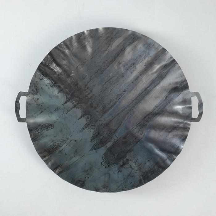 Сковорода садж плоский диаметр 55 см, толщина стали 2 мм Сковорода садж плоский диаметр 55 см, толщина стали 2 мм